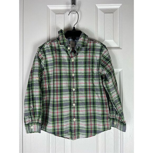 Janie and Jack Boys Button Up Shirt size 5 - Picture 1 of 3
